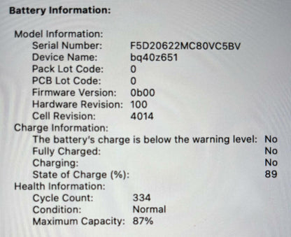 Apple MacBook Pro A2485 2021 2.10GHz 10-Core M1 PRO 1TB SSD 16GB RAM #214806