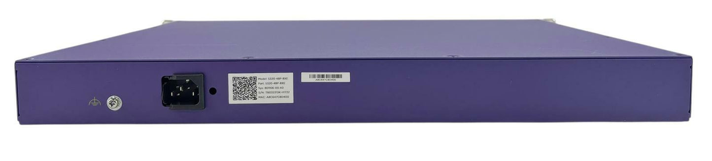 Extreme Networks 5320-48P-8XE 48-Port PoE+ 8x SFP Ethernet Switch - READ