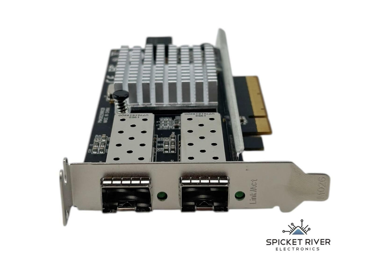 StarTech PEX20000SFPI 2-Port 10G SFP+ Fiber Network Interface PCIe Adapter Card