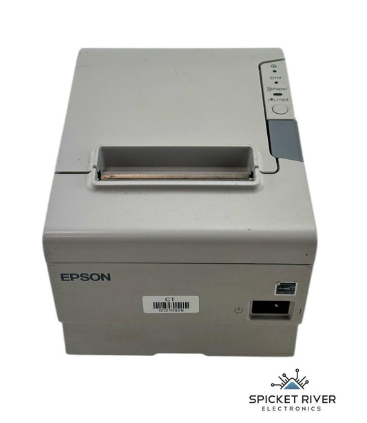 Epson M244A TM-T88V Thermal POS Receipt Printer Serial & USB-B - No AC - White