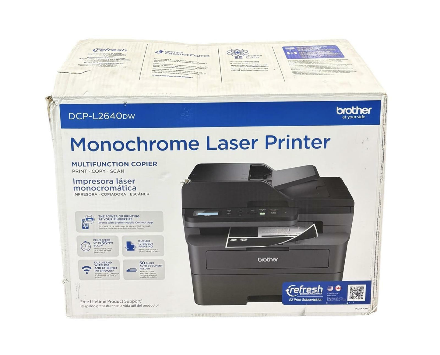 Brother DCP-L2640DW Monochrome Laster Printer / Copier / Scanner - 9316 Pages