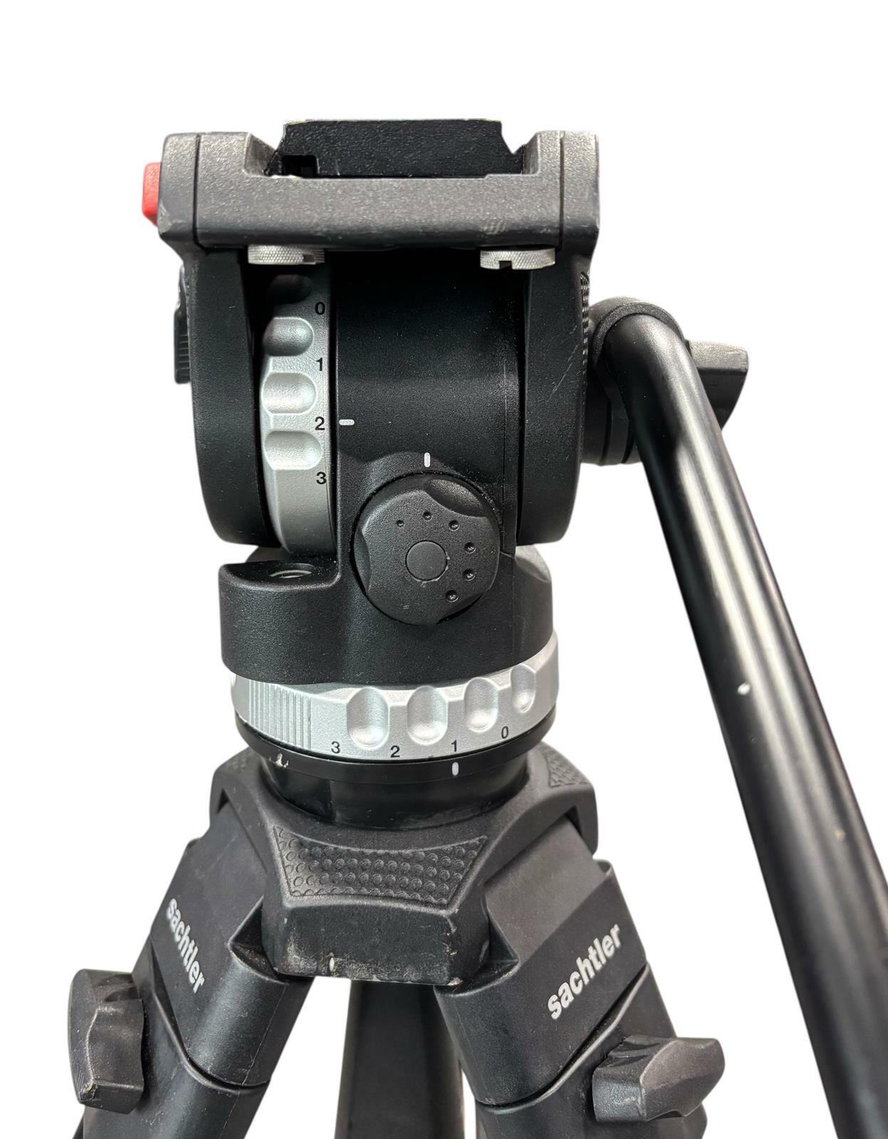 Sachtler Ace SA-Drag Fluid Head System w/ 2-Stage Aluminum Tripod & Mid Spreader