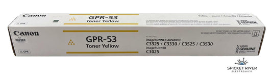 NEW - OEM Canon imageRunner GPR-53 Yellow Toner Cartridge 8527B003(AB)