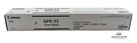 NEW - OEM Canon ImageRunner GPR-53 Black Toner Cartridge 8524B003(BA)