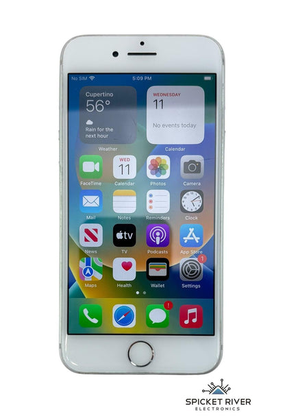Apple iPhone 8 A1905 - 256GB AT&T - Silver iOS Smartphone - READ Display/Battery