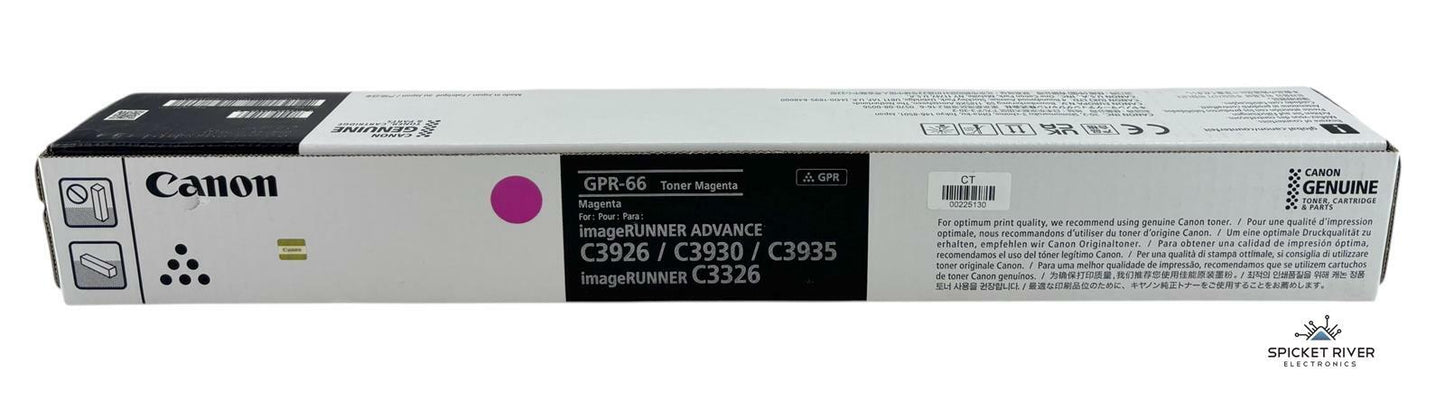 NEW - OEM Canon imageRunner GPR-66 Magenta Toner Cartridge