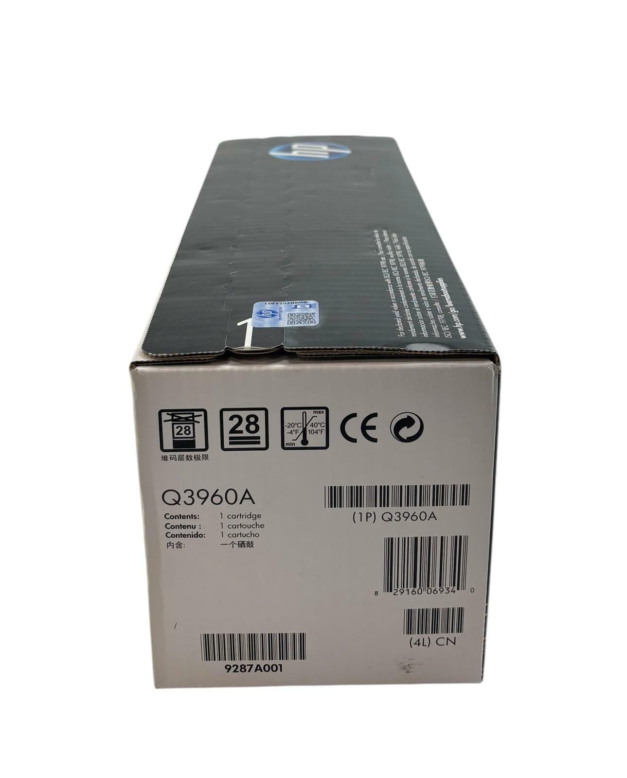 NEW - Genuine HP LaserJet Q3960A 122A Black Toner Cartridge