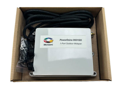 NEW - Lot of 5 - PowerDsine 9501GO 1-Port 802.3at Gigabit PoE Outdoor Midspan