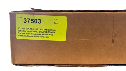 NEW - Open Box - Arris JC1512-MP-AS4-100 100' 5-Strand Fiber Optic Service Cable