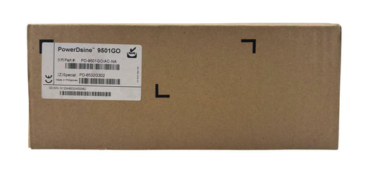 Open Box Microsemi PowerDsine 9501GO 1-Port 802.3at Gigabit PoE Outdoor Midspan