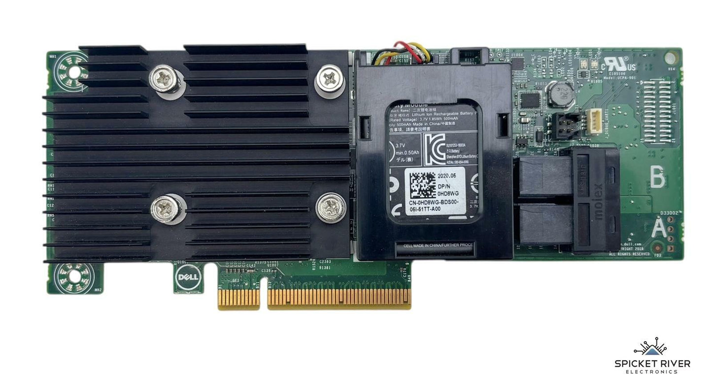 Dell 0XYHWN Perc H730P PCIe 3.0 SGB SAS RAID Controller Card - No Bracket