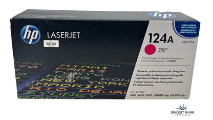 NEW - Genuine HP LaserJet Q6003A 124A Magenta Toner Cartridge