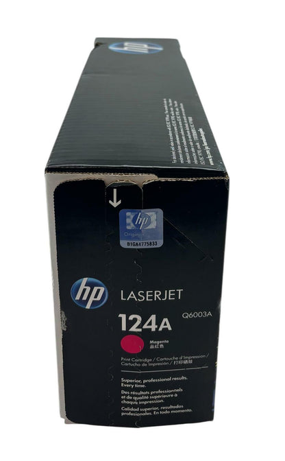 NEW - Genuine HP LaserJet Q6003A 124A Magenta Toner Cartridge