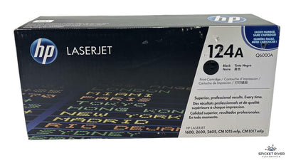 NEW - Genuine HP LaserJet Q6000A 124A Black Toner Cartridge