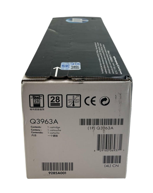 NEW - Genuine HP LaserJet Q3963A Magenta Toner Cartridge