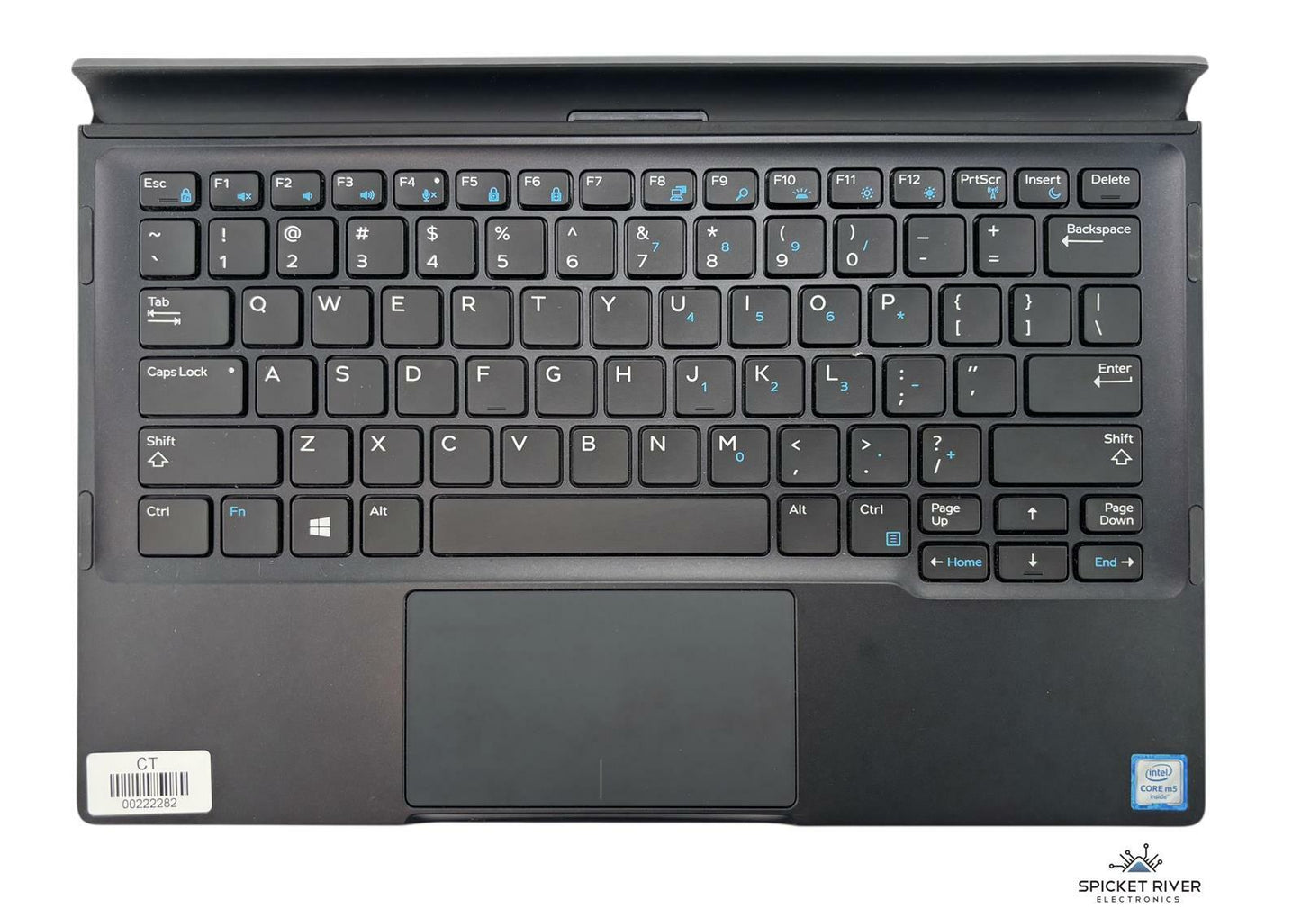Dell K18A001 Tablet Keyboard Docking Station for Latitude 7275 XPS 9250 5YH5R