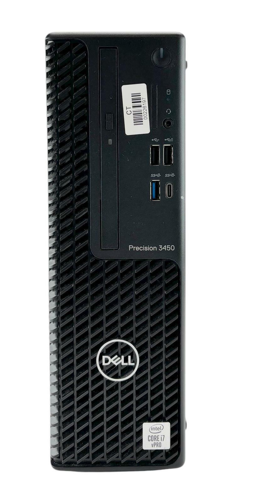 Dell Precision 3450 SFF 8-Core i7-10700 2.90GHz 512GB SSD 16GB RAM Win 11 Pro