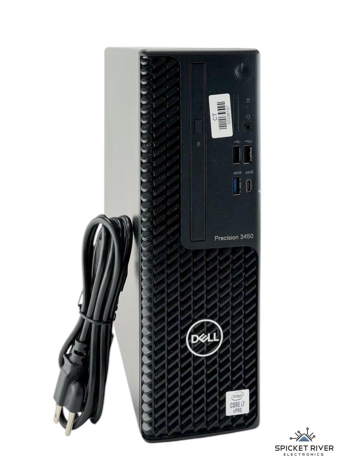Dell Precision 3450 SFF 8-Core i7-10700 2.90GHz 512GB SSD 16GB RAM Win 11 Pro