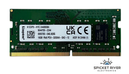 Lot of 2 - Kingston K1CXP8-HYC 16GB 1Rx8 PC4-3200AA DDR4 SODIMM Laptop RAM
