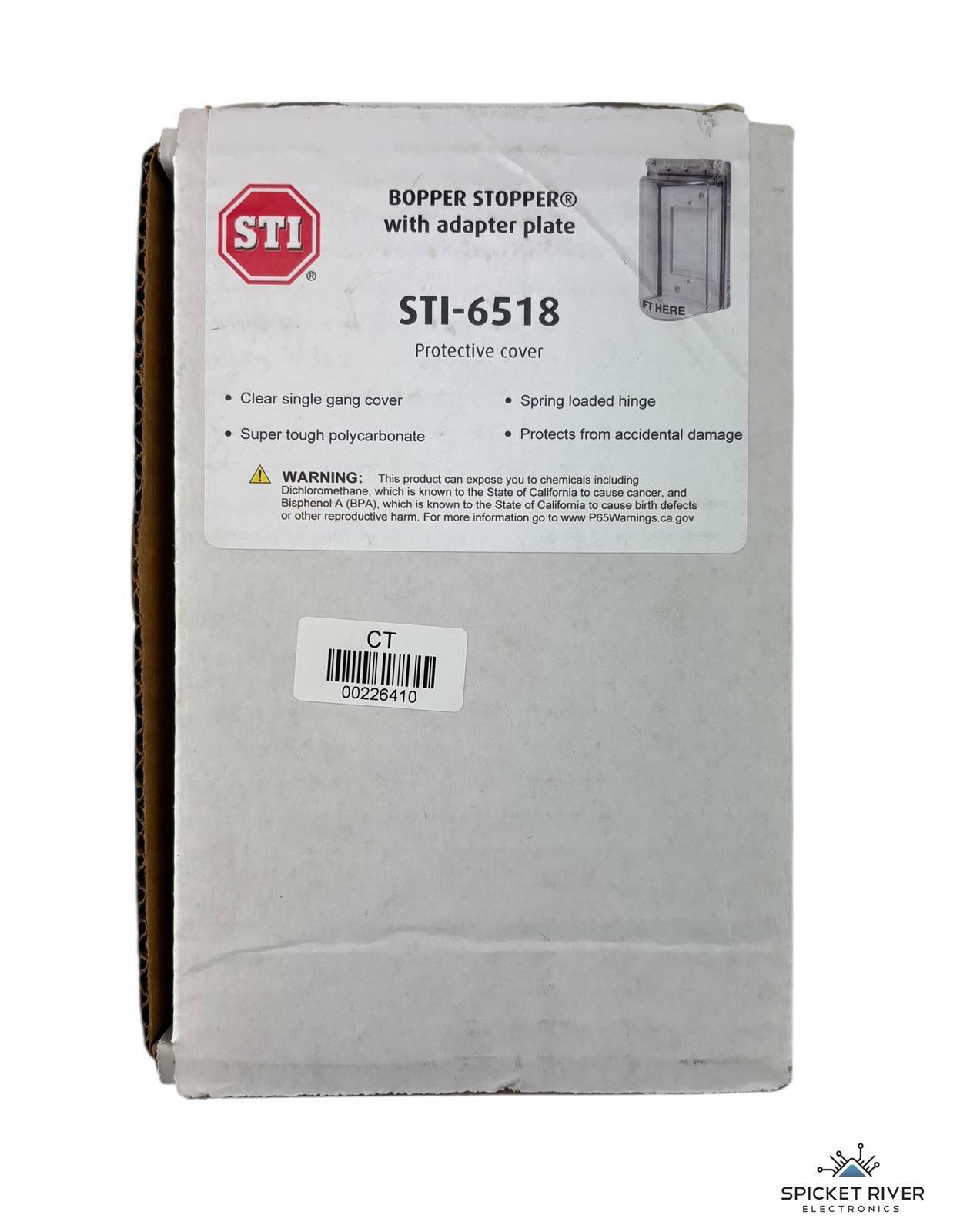 NEW - Open Box - STI STI-6518 Bopper Stopper w/ Adapter Plate Protective Cover