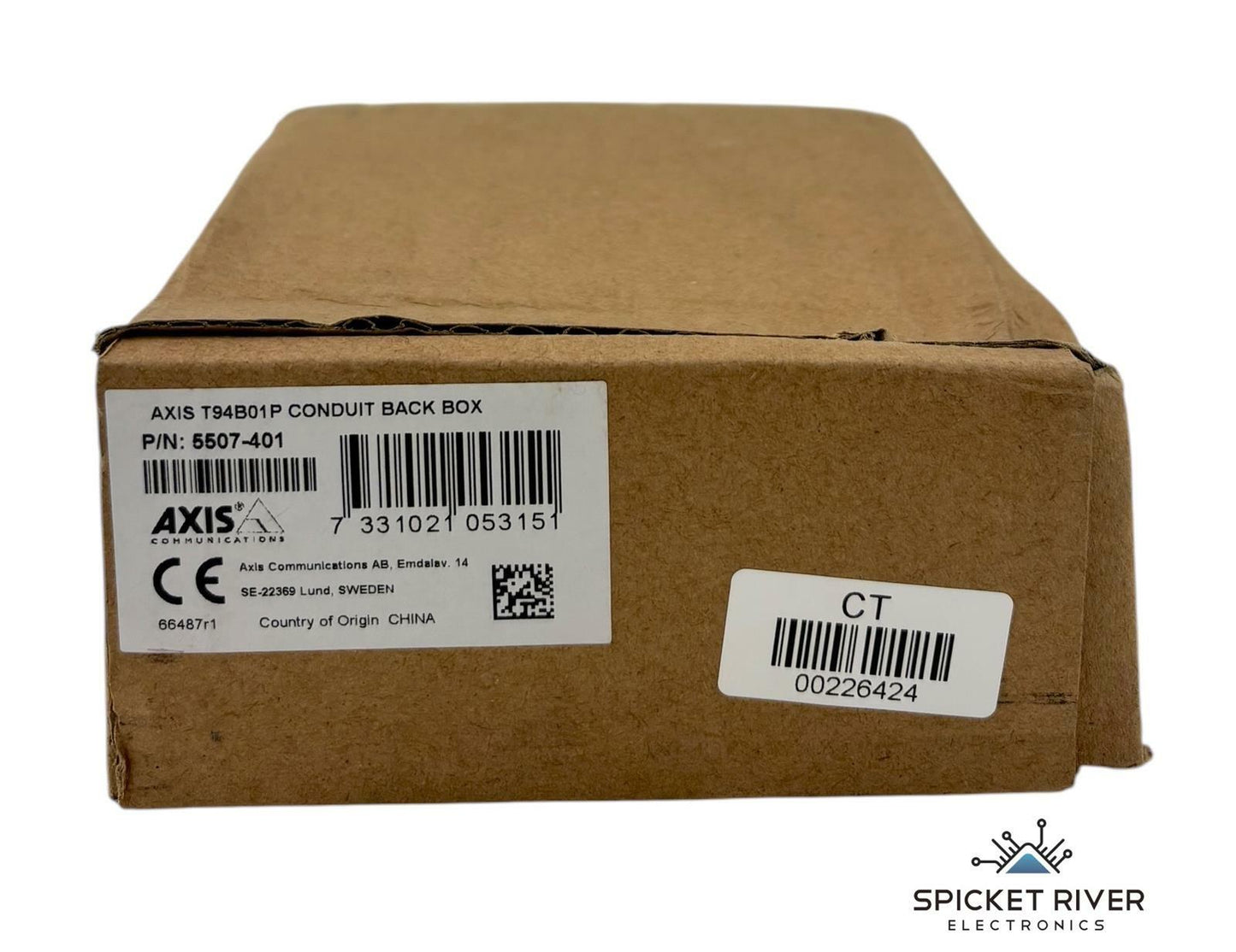 Open Box - Axis Communications T94B01P Conduit Back Box 5507-401