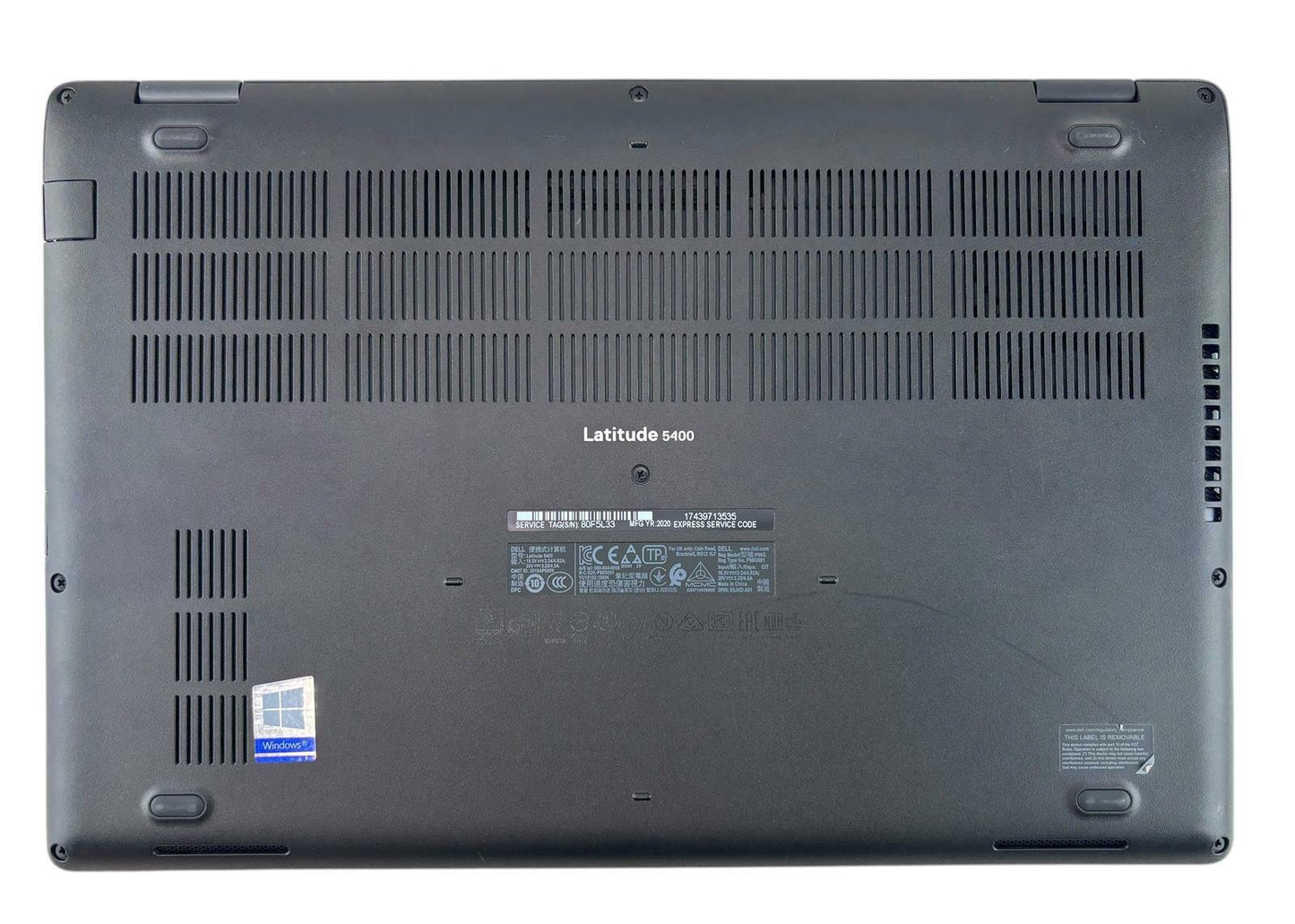 Dell Latitude 5400 Quad Core i5-8365U 1.60GHz 256GB SSD 8GB RAM Windows 11 Pro