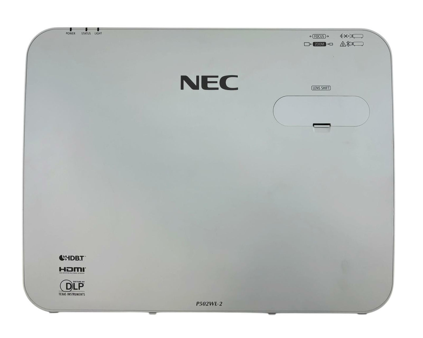 NEC NP-P502WL-2 Laser DLP 1280x800 5000 Lumen HDMI Projector - 4708 Lamp Hours