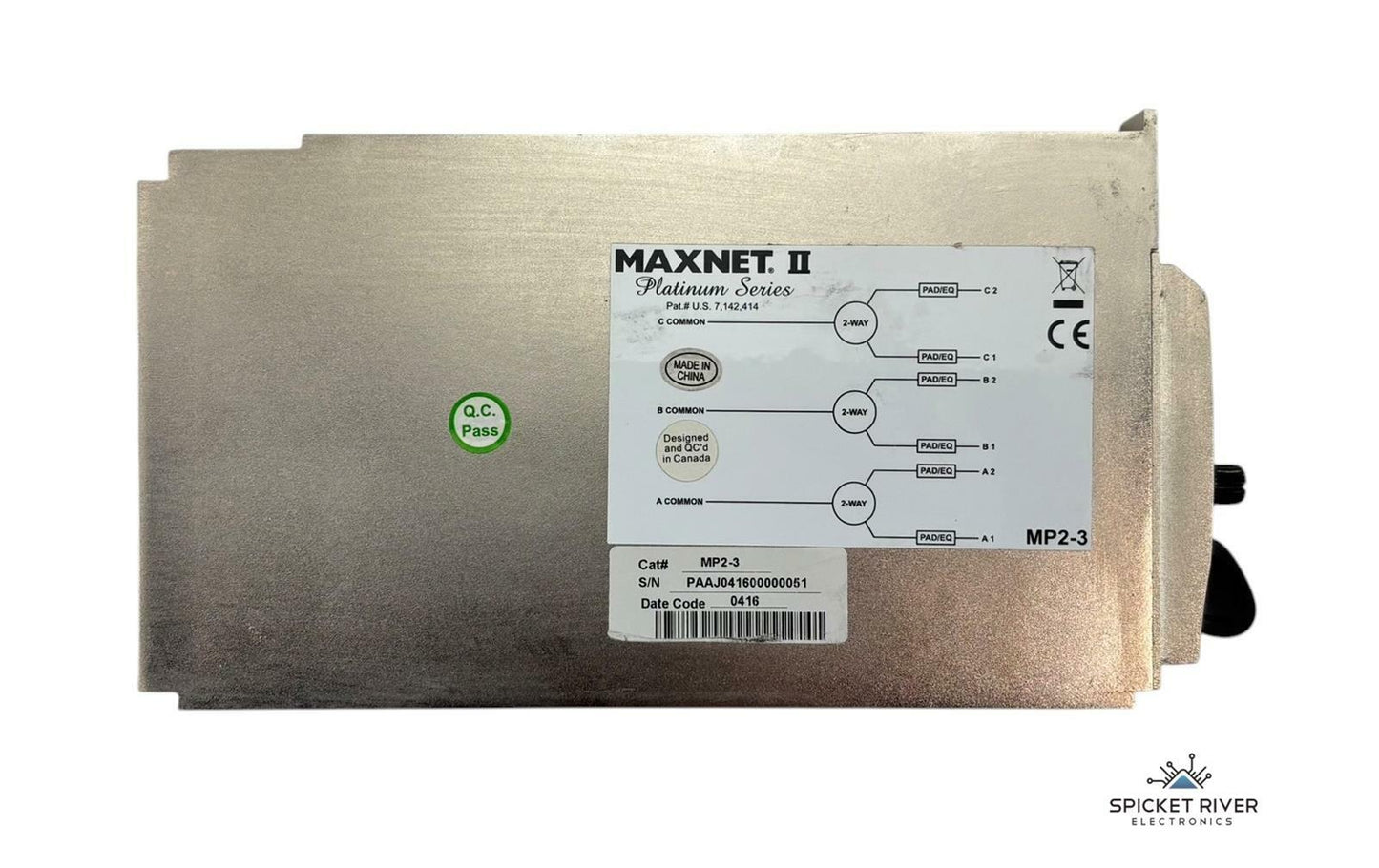 ATX MAXNET II Platinum Series MP2-3 Triple Two Way Splitter Combiner