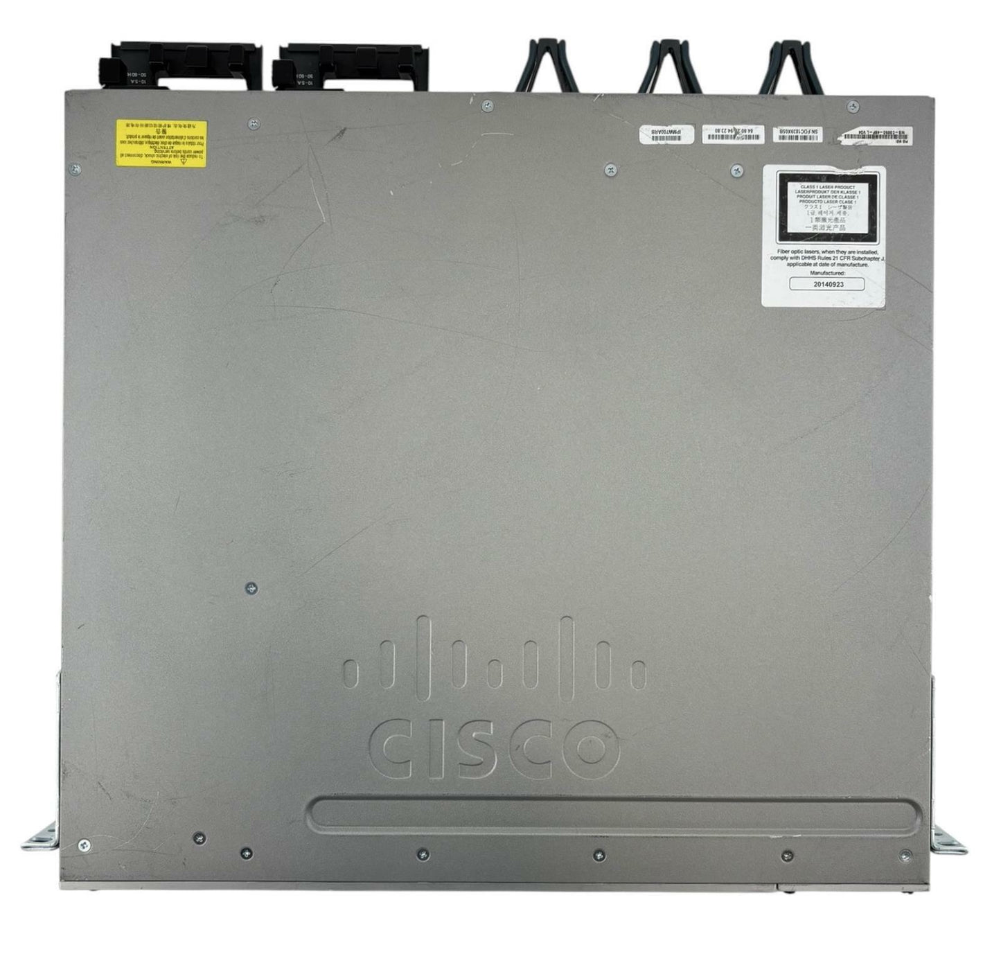 Cisco Catalyst WS-C3850-48F-L V04 48-Port PoE+ Network Switch w/ C3850-NM-2-10G