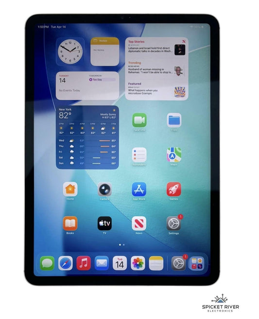 Apple iPad Pro 11" 4th Gen A2435 - 256GB WiFi + 5G LTE - Unlocked - Silver