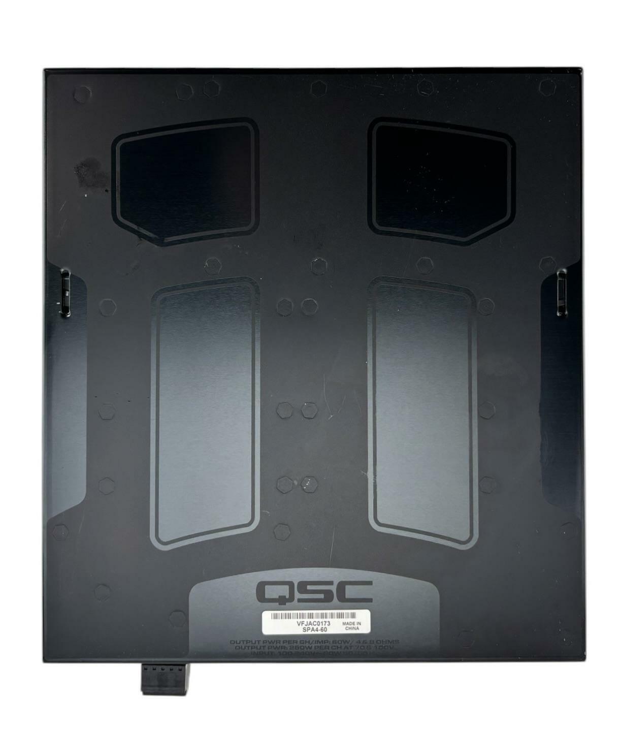 QSC SPA4-60 Four Channel 60W Power Amplifier