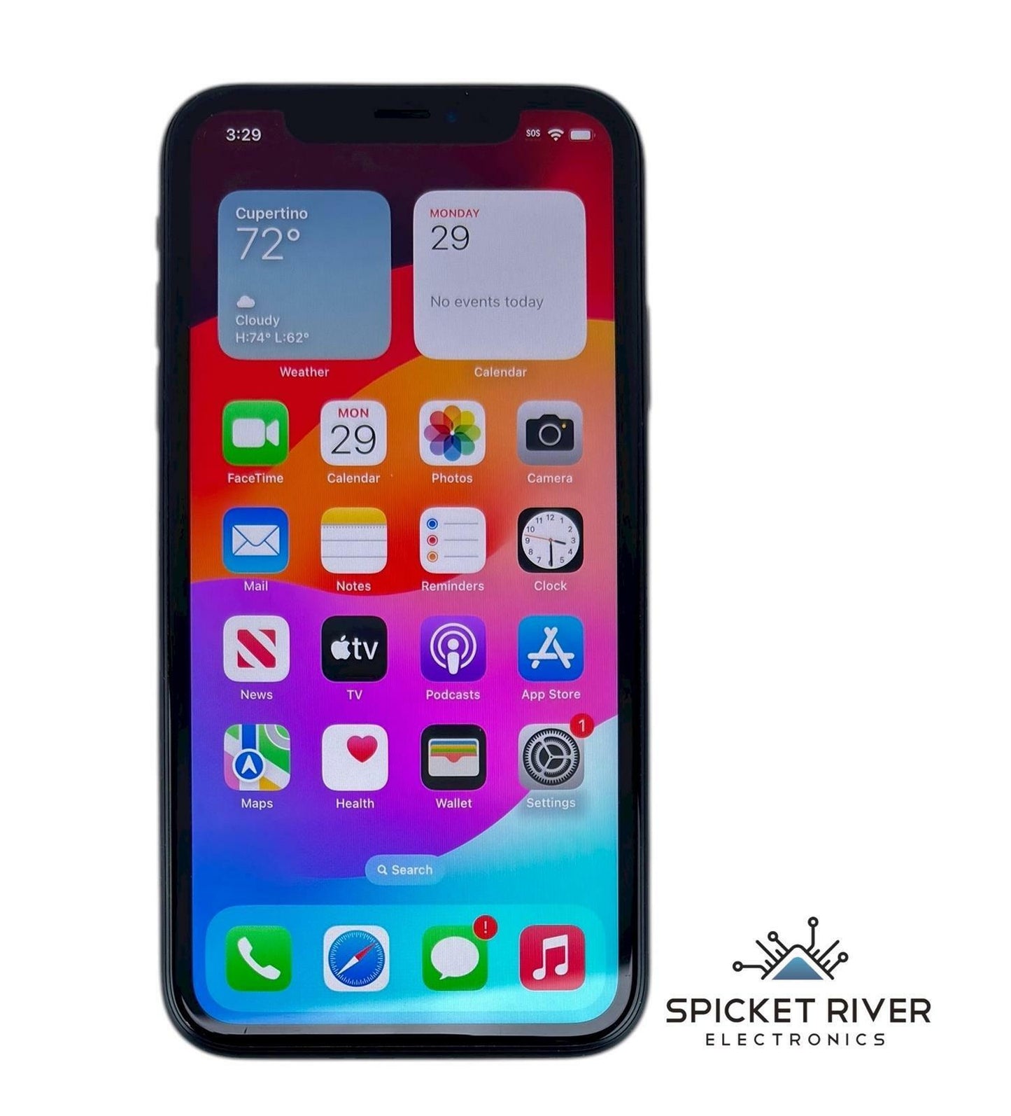 Apple iPhone XR A1984 - 128GB Unlocked - Black iOS Smartphone - READ