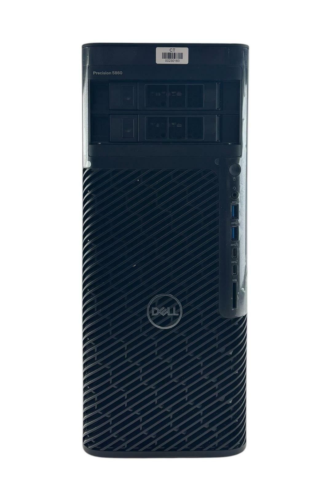Dell Precision 5860 Tower 6-Core w3-2425 1TB SSD + 4TB HDD P4000 Win11 - NO RAM