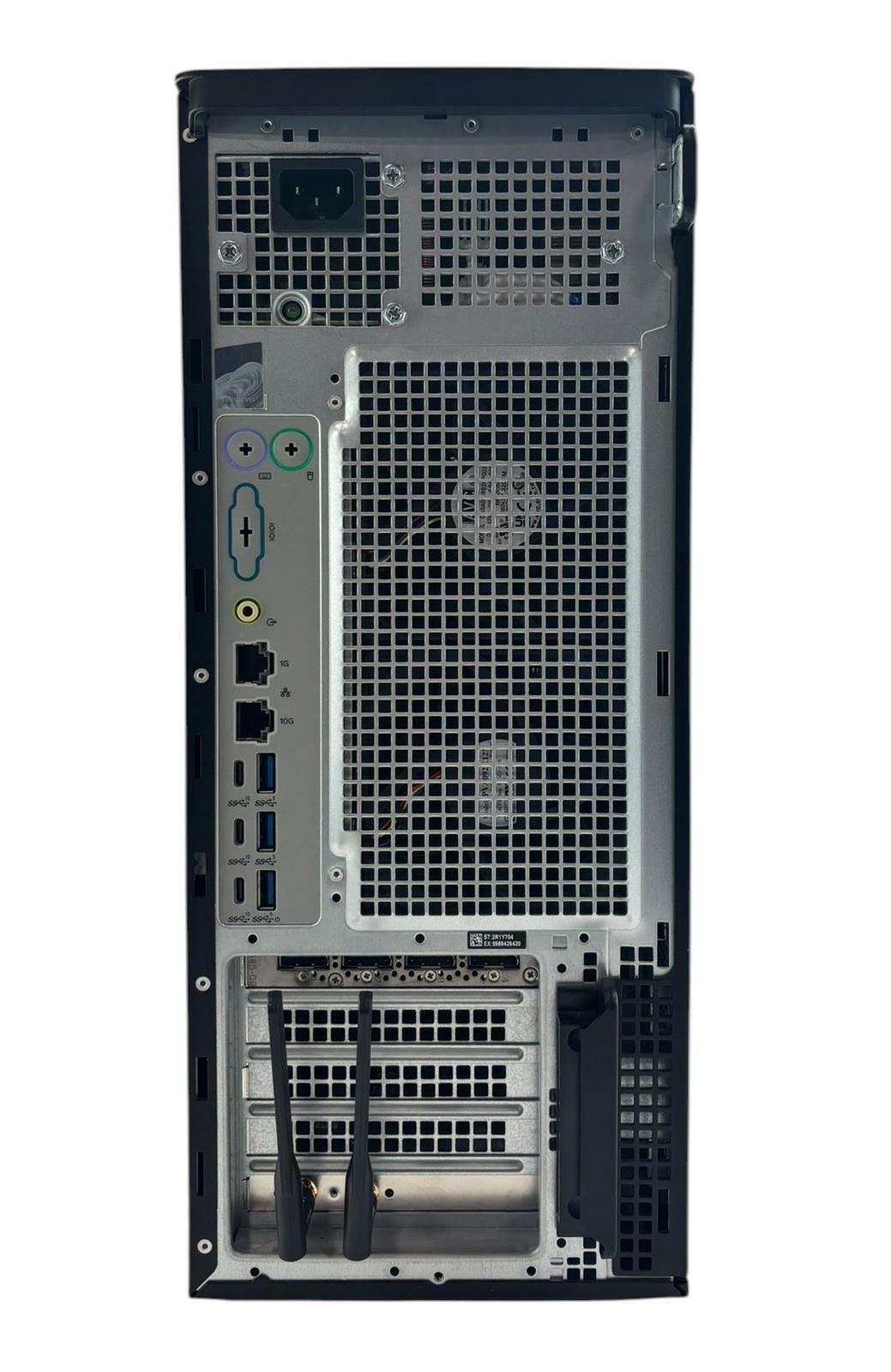 Dell Precision 5860 Tower 6-Core w3-2425 1TB SSD + 4TB HDD P4000 Win11 - NO RAM