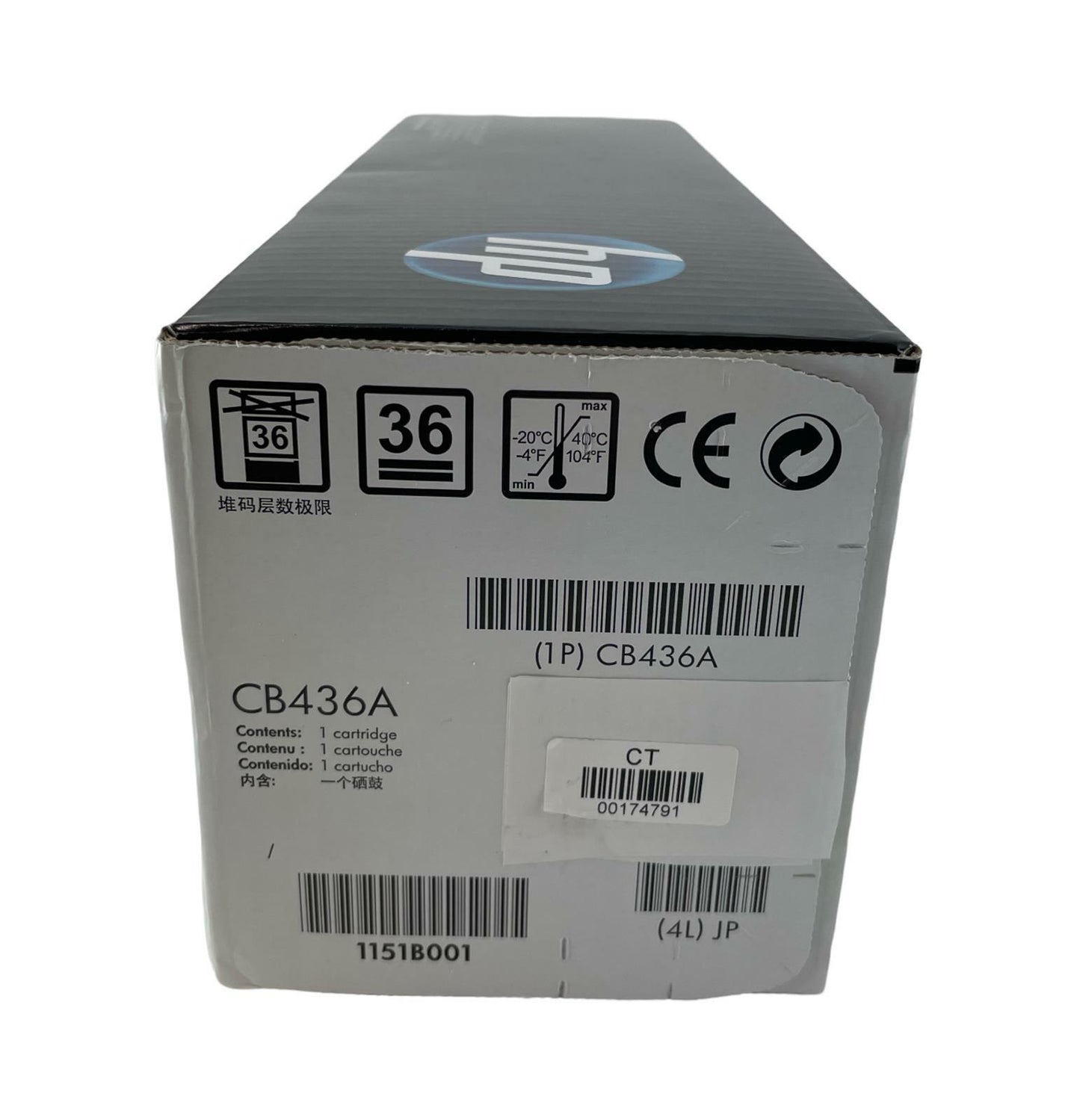 NEW - HP LaserJet 36A Toner Print Cartridge - Black CB436A