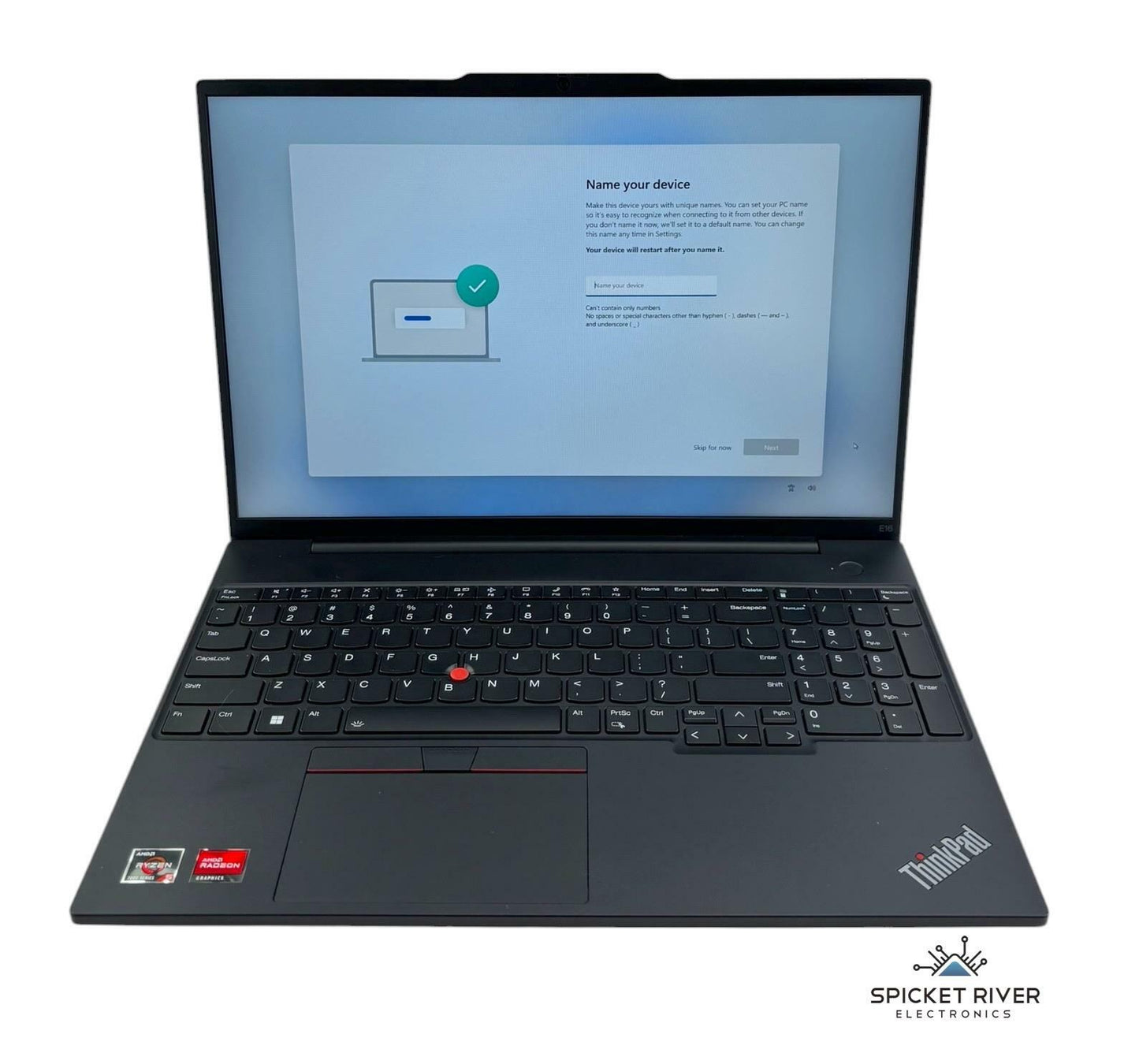 Lenovo ThinkPad E16 Gen 1 6-Core Ryzen 5 7530U 2GHz 512GB SSD 16GB RAM Win11 Pro