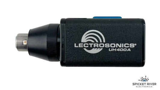 Lectrosonics UH400A Block 24 (Yellow) 614.4-639.9 MHz Plug On Mic Transmitter
