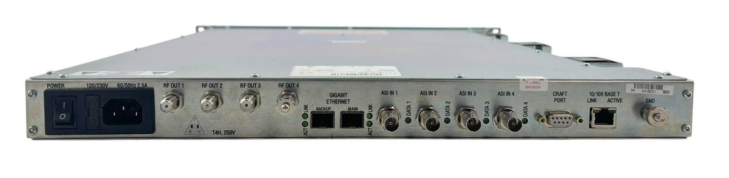 Scientific Atlanta GQAM Modulator D9479-12 AC Dual SFP 4013006