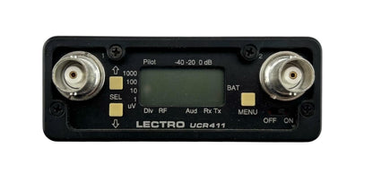 Lectrosonics UCR411 Block 22 563.2 - 588.7 MHz Digital Hybrid Wireless Receiver