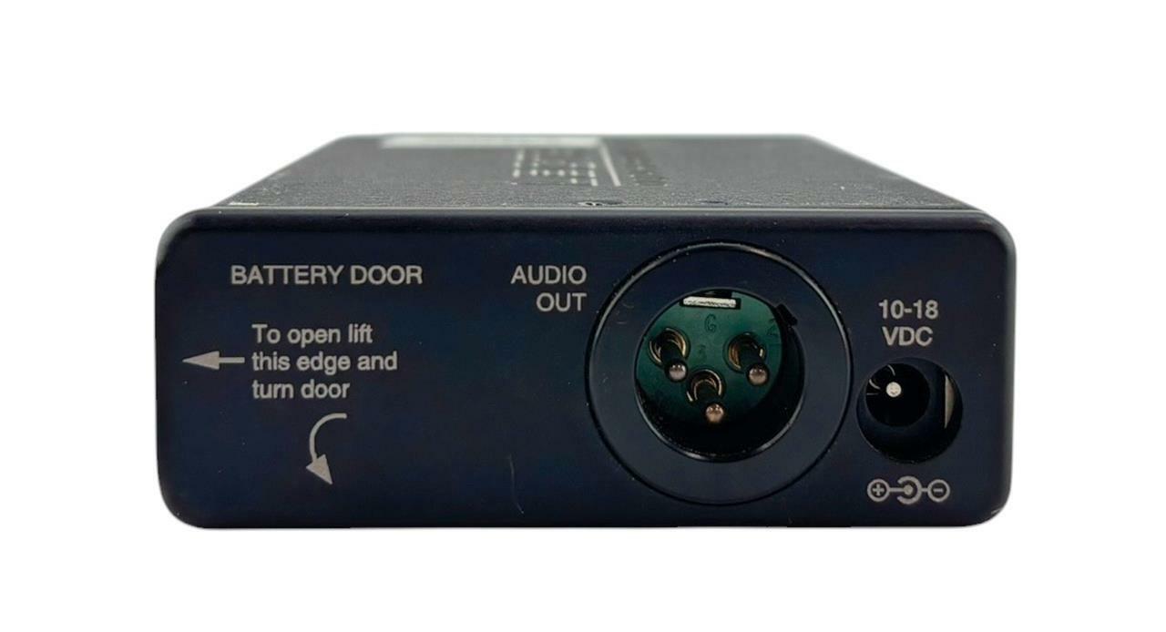 Lectrosonics UCR411 Block 22 563.2 - 588.7 MHz Digital Hybrid Wireless Receiver