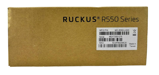 NEW - Open Box - Commscope RUCKUS R550 WiFi6 Wireless Access Point 901-R550-US00