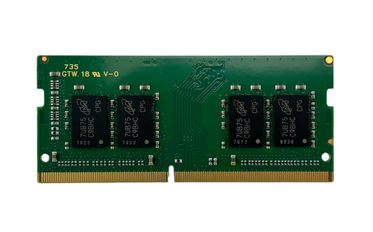 Lot of 4 - Crucial CT4G4SFS8213.C8FBD2 4GB DDR4-2133 SODIMM 1.2V CL15 RAM Memory