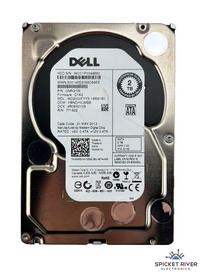 Dell / Western Digital WD2000FYYX-18RS1B0 2TB SATA 7.2K RPM 3.5" Enterprise HDD