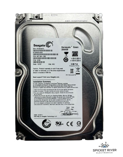 Seagate Barracuda Green ST2000DL003 2TB SATA III 3.5" Internal Hard Drive HDD