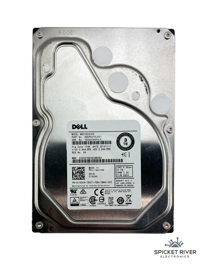 Dell MG03SCA300 HDEPC01DLA51 3TB SAS 6 Gbps 7.2K RPM 3.5" Enterprise HDD
