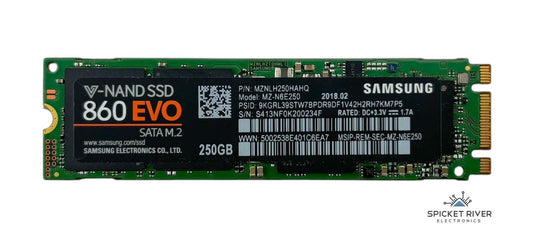 Samsung 860 EVO MZ-N6E250 250GB M.2 SATA 2280 6Gb/s SSD Solid State Drive