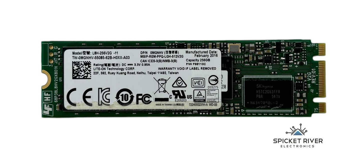 Lite-On L8H-256V2G-11 256GB M.2 SATA Internal SSD Solid State Drive