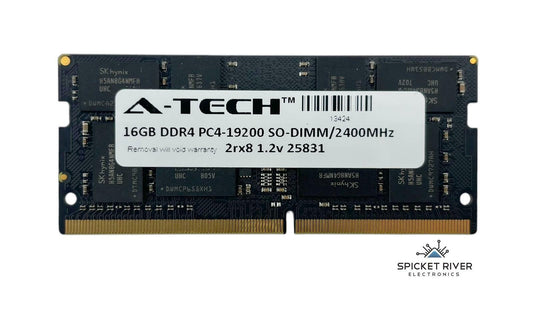 A-Tech 16GB DDR4 PC4-19200 SO-DIMM 2400MHz 2rx8 1.2V 25831 RAM Memory