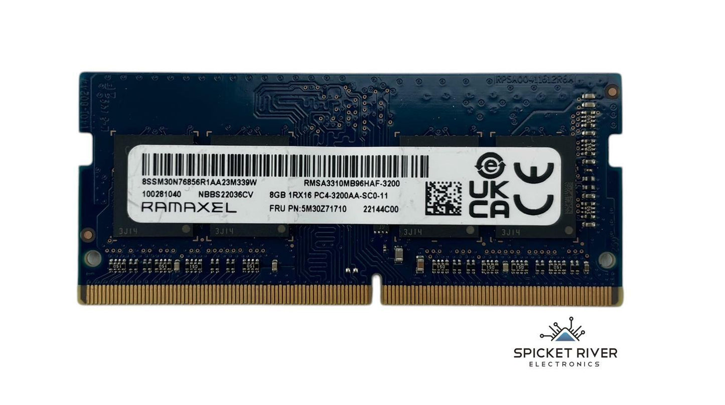 Ramaxel RMSA3310MB96HAF-3200 8GB 1Rx16 PC4-3200AA DDR4 SODIMM RAM Memory