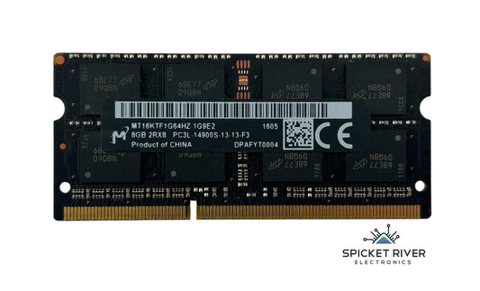 Lot of 4 - Micron MT16KTF1G64HZ-1G9E2 8GB 2Rx8 PC3L-14900S DDR3 SODIMM RAM